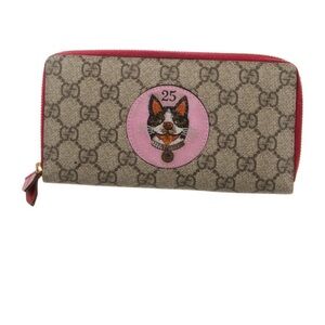 Rare Gucci Bosco zip around wallet
